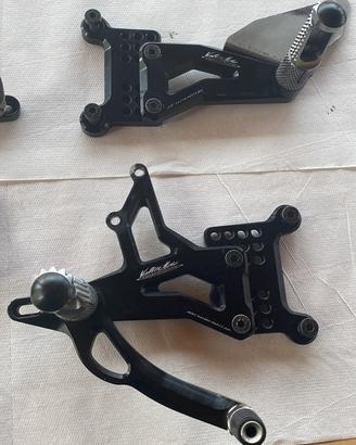 pedane racing yamaha R1 2015