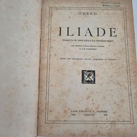 Omero Iliade Libro Vincenzo Monti Nerbini 1930