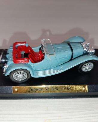 Jaguar SS 100 1938 1/43 Solido Modellino auto 