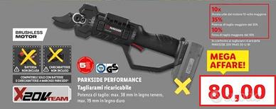 Forbici PARKSIDE PERFORMANCE Tagliarami