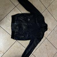 Giubbino in vera pelle leathertrend size M