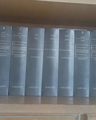 Enciclopedia Europea Garzanti - 12 Volumi Completa