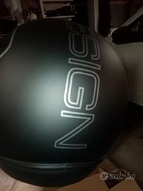 casco  momo desain con visiera fume in fibra