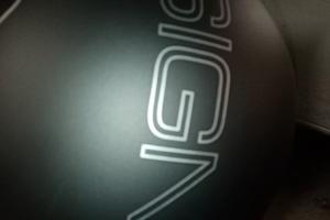 casco  momo desain con visiera fume in fibra