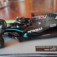 MERCEDES AMG F1 W11 2020 scala 1:43 Nuova in teca
