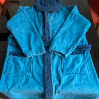 Accappatoio ragazzo con cappuccio tg 14-15anni