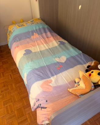 Letto singolo con cassetto