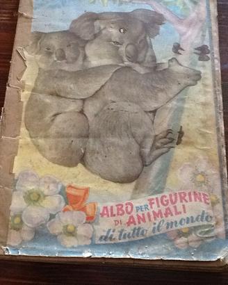 Album figurine di animali di tutto il mondo