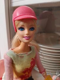 BARBIE con Scooter e casco