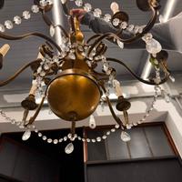 Lampari in ottone anni 60