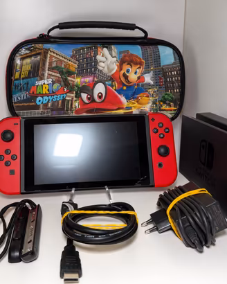 Nintendo Switch V2 Mario Odyssey Edition Rara