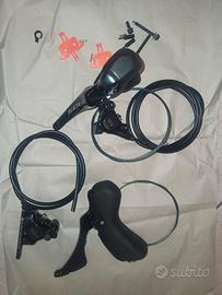 SHIMANO ST-R7120+BR-R7170 comandi + freni a disco