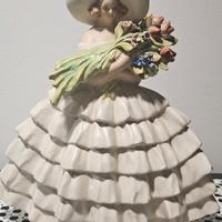 damina in ceramica di Guido Cacciapuoti
