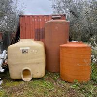 Serbatoi in vetroresina varie dimensioni