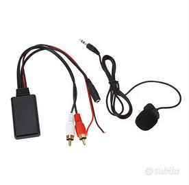 adattatore per cavo bluetooth con microfono 