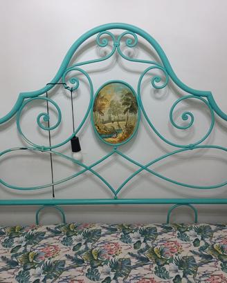 letto in ferrobattuto