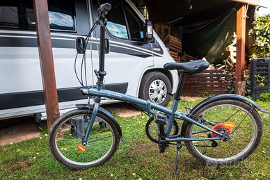 bici btwin pieghevole ruote 20" cambio grip shift