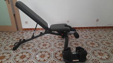 Manubri e panca Bowflex