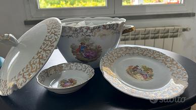 Servizio Tavola Bavaria, Vintage oro
