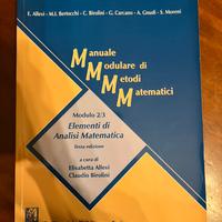 Manuale modulare di metodi matematici+eserciziario