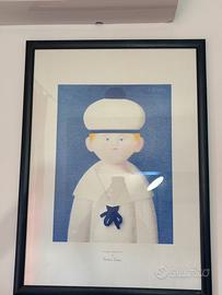 Litografia Quadro “Marinaretto” Antonio Bueno