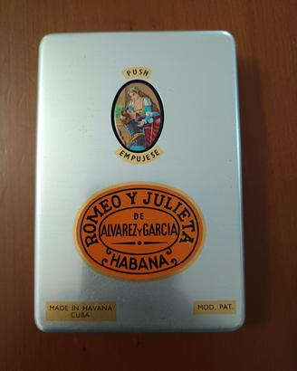 scatola sigari  vintage Romeo Y Julieta