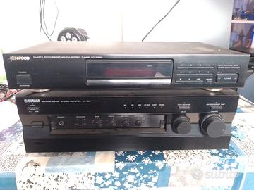 AMPLIFICATORE YAMAHA E TUNER KENWOOD