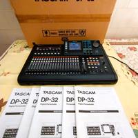 🟥TASCAM DP-32SD⭐STUDIO DI REGISTRAZIONE 32 TRACCE