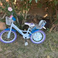 Bicicletta Dino Bikes Disney Frozen 16 Pollici

￼
