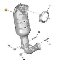 Catalizzatore peugeot citroen opel motore 1.2 k675