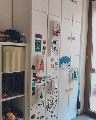 mobile Ikea Pax cameretta camera bimbo bimba