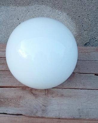 Ricambio sfera in vetro bianca lampadari collezion