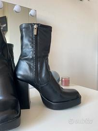 Stivali neri Pull & Bear