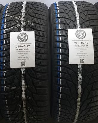4 GOMME 225 45 17 NOKIAN A68479