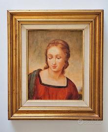 Dipinto ad olio su rame - Vaney