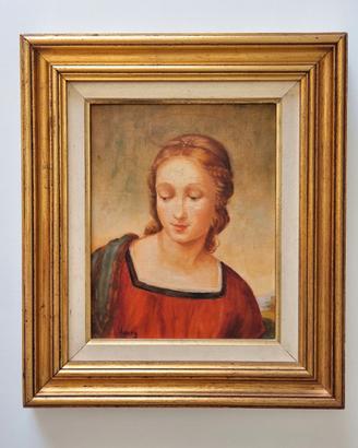 Dipinto ad olio su rame - Vaney