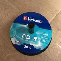 N. 20 CD-R VERBATIM 80 MINUTI 52X 700 MB