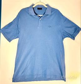 Polo Sergio Tacchini azzurra - Taglia 48/XL