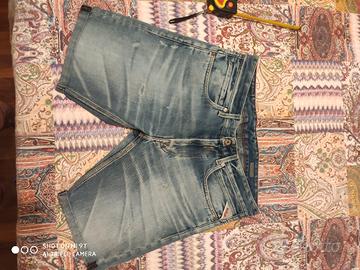 bermuda jeans replay 