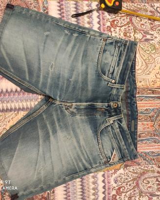 bermuda jeans replay 