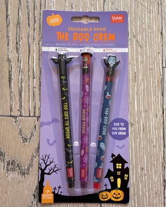 Legami Set 3 Penne Halloween 2024 The Boo Crew