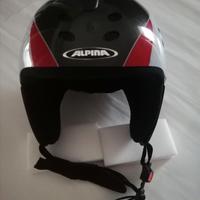 CASCO "ALPINA" DA SCI / SNOWBOARD "NUTS - 52/54".