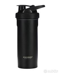 Smartshake, Acciaio isolato, nero, 750 ml