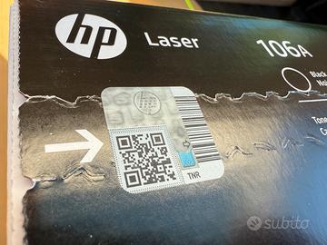TONER ORIGINALE HP 106A NUOVO !!!
