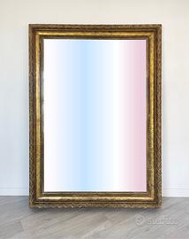 Specchiera XIX - XX sec. con cornice dorata