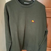 Felpa ellesse verde militare taglia M