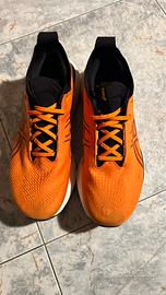 Asics nimbus 25 usate arancio n46