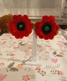 Orecchìni in feltro nuovi