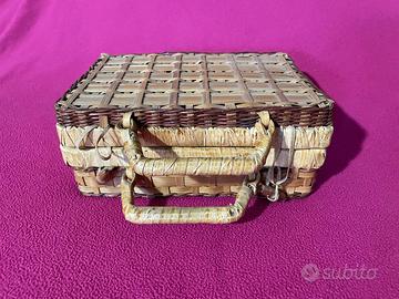 BORSA DI VIMINI IMPAGLIATA