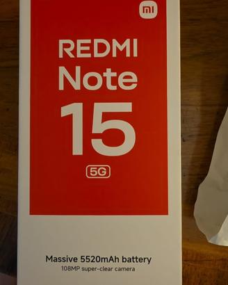 REDMI NOTE 15 5G 8GB 256GB